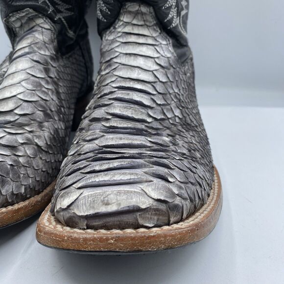 Cody James Boot Mens Men 9.5 D Exotic Python Black Western Round Toe Cowboy main image 13